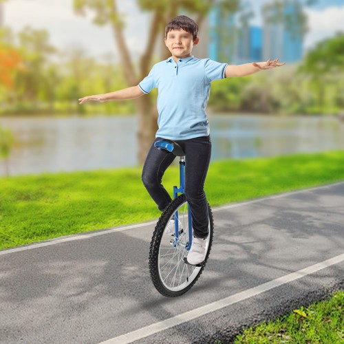 Unicycle with adjustable - 24",